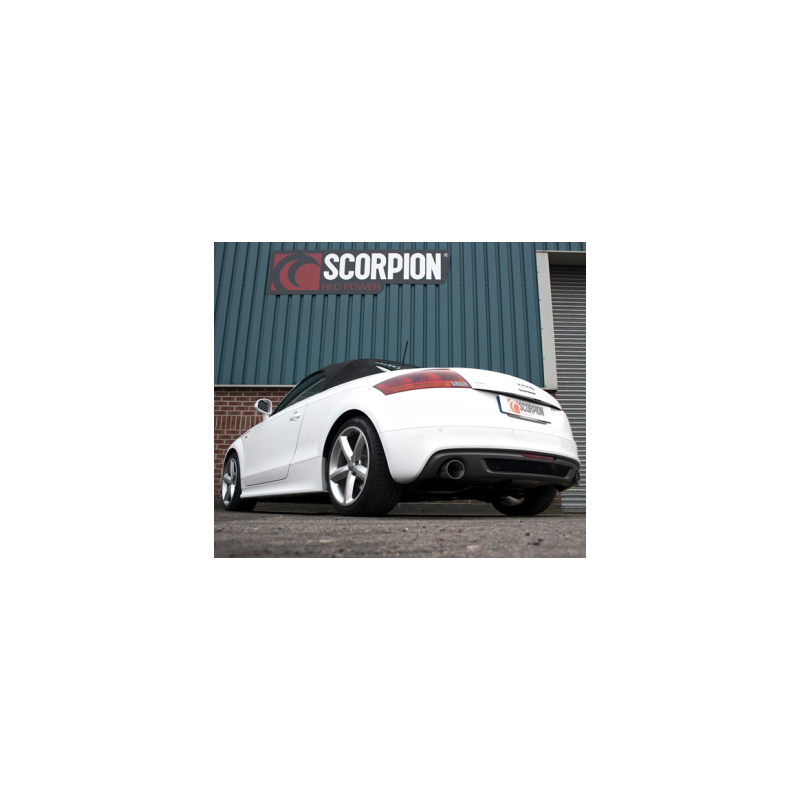Downpipe + Cata Scorpion AUDI TT S Mk2
