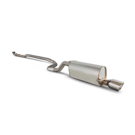 Demi ligne / Cat back Scorpion OPEL Corsa D 1.0/1.2/1.4