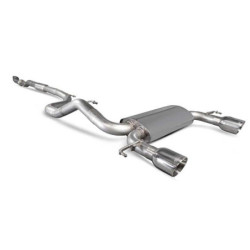 Demi ligne / Cat back Scorpion OPEL Corsa E OPC