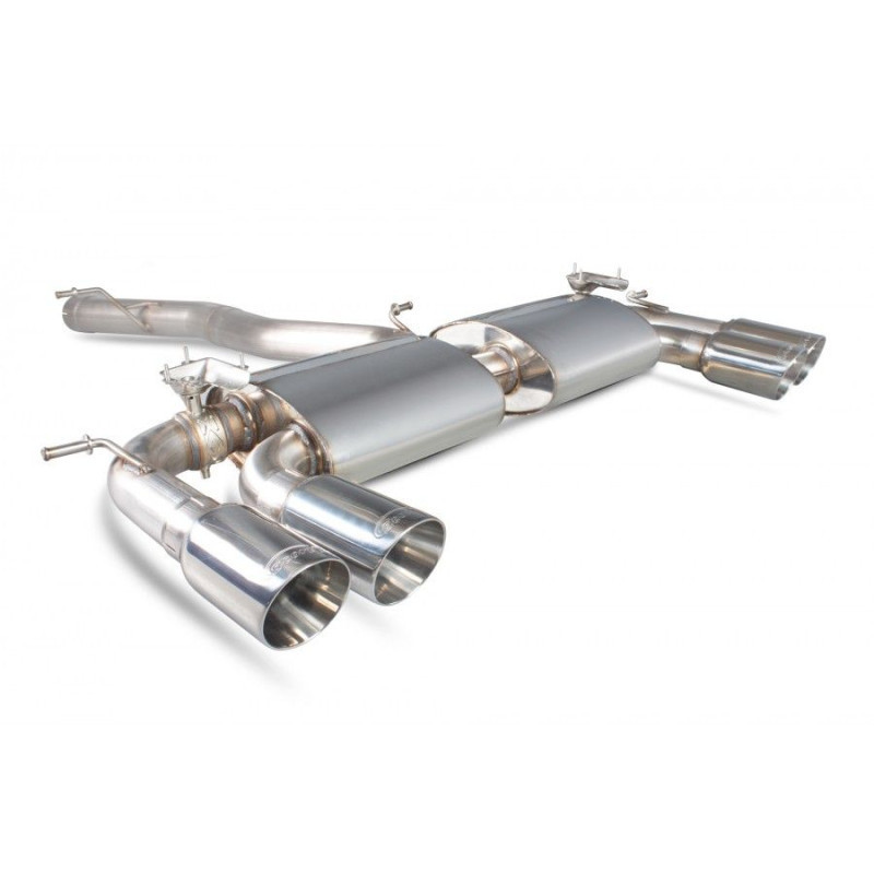 Demi ligne / Cat back Scorpion VOLKSWAGEN Golf MK7 R