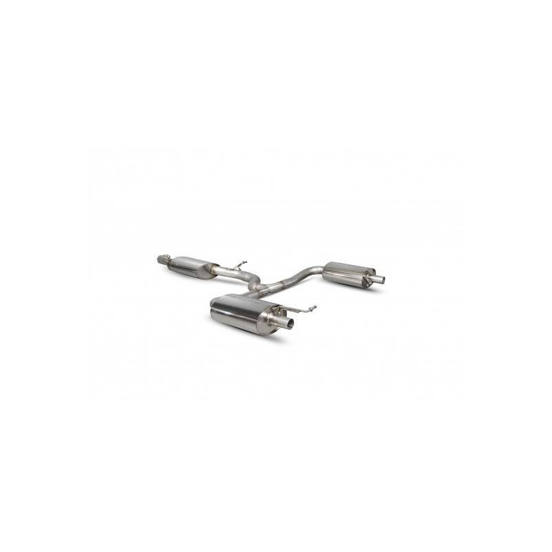 Demi ligne / Cat back Scorpion Volkswagen Golf MK7 R Estate