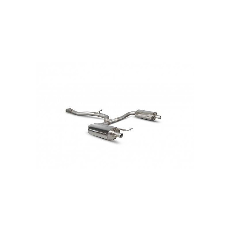 Demi ligne / Cat back Scorpion Volkswagen Golf MK7 R Estate