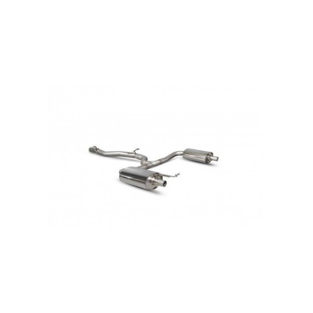 Demi ligne / Cat back Scorpion Volkswagen Golf MK7 R Estate