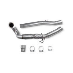 Downpipe catalyseur sport Scorpion pour Audi VW S3 8Y / Golf Mk8R