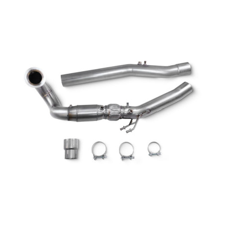 Downpipe catalyseur sport Scorpion pour Audi VW S3 8Y / Golf Mk8R