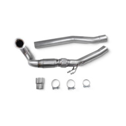 Downpipe catalyseur sport Scorpion pour Audi VW S3 8Y / Golf Mk8R