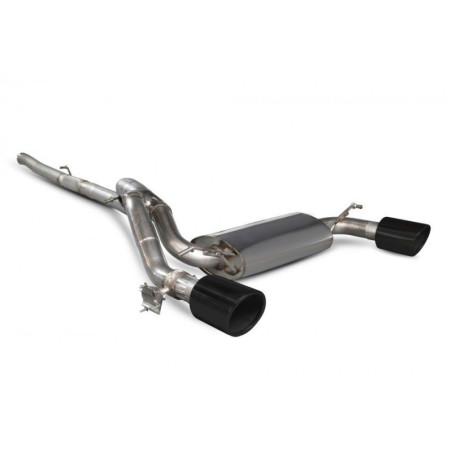 Demi ligne Cat back Scorpion pour Ford Focus RS mK3