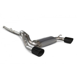 Demi ligne Cat back Scorpion pour Ford Focus RS mK3