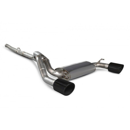 Demi ligne Cat back Scorpion pour Ford Focus RS mK3