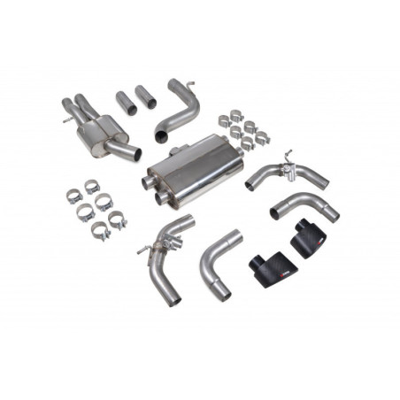 Demi ligne Scorpion avec intermédiaire pour Audi RS3 8V 367cv