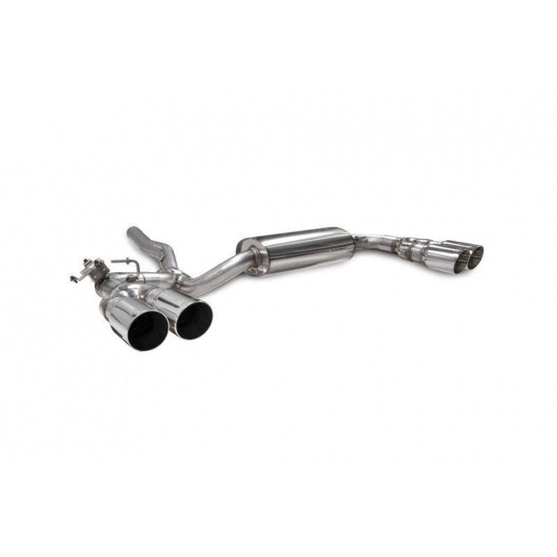 Demi ligne Scorpion pour BMW M235i Gran Coupe xDrive F44 SBM088