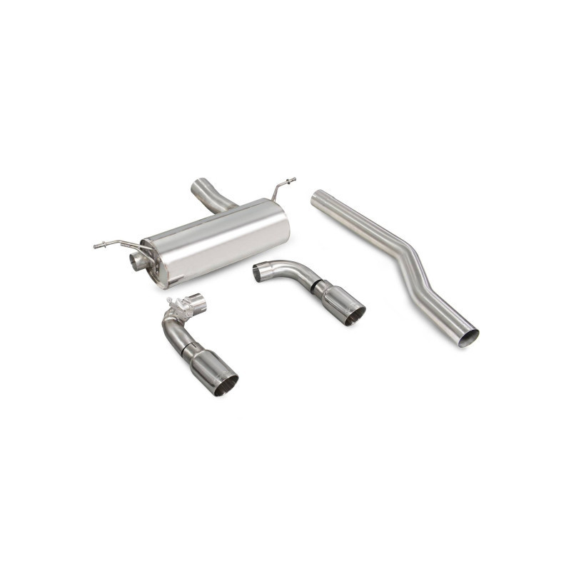 Demi ligne (valvée) Scorpion pour BMW M240i F22/F23 FAP