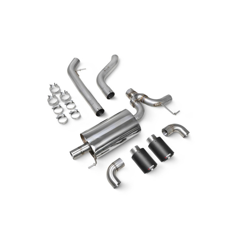 Demi ligne Scorpion pour BMW 220I G42 (FAP)