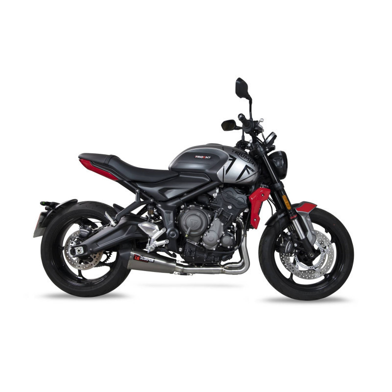 Ligne complète Serket Taper Scorpion Triumph Trident 660 2021 2022