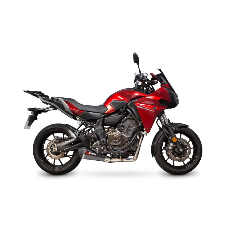 Ligne complète Serket Taper Scorpion Yamaha MT 07 Tracer / MT 07 Tracer GT 2016 2020