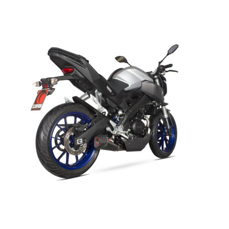 Ligne complète Serket Taper Scorpion Yamaha MT 125 2014 2019