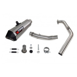 Ligne complète Serket Taper Scorpion Yamaha MT 125 Euro 4 2019 2020