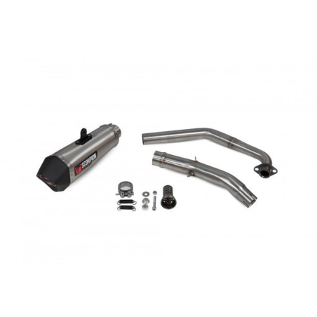 Ligne complète Serket Taper Scorpion Yamaha MT 125 Euro 5 2021 2022