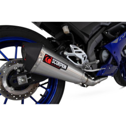 Ligne complète Serket Taper Scorpion Yamaha YZF R125 2021 2022