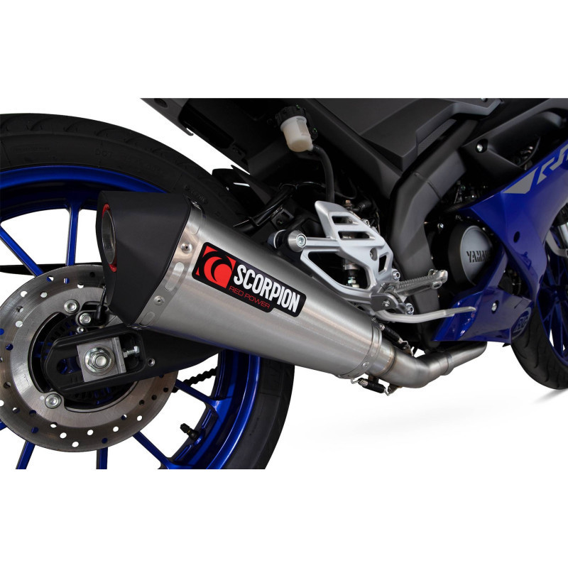 Ligne complète Serket Taper Scorpion Yamaha YZF R125 2021 2022