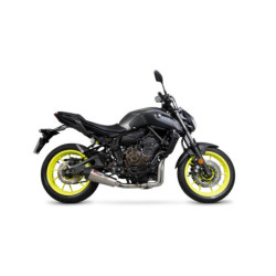 Ligne complète décatalysée Serket Taper Scorpion Yamaha MT 07 2014 2021