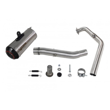 Ligne complète Red Power Scorpion Yamaha XSR 125 2021 2022