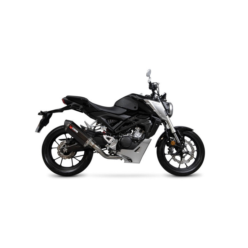 Ligne complète Serket "Parallel" Scorpion Honda CB125 R 2018 2020