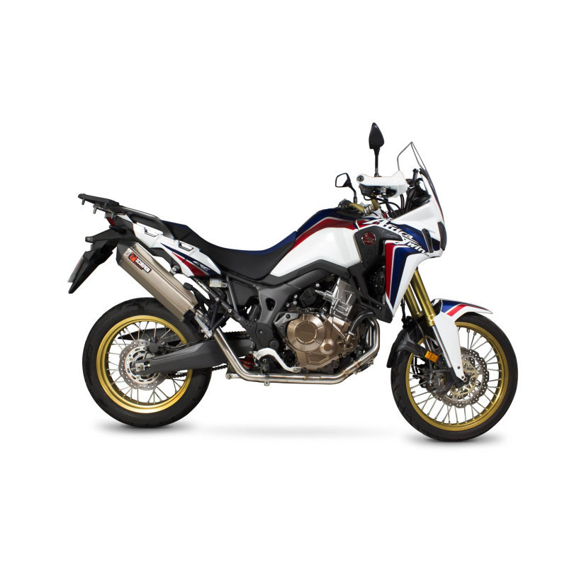 Ligne complète Serket "Parallel" Scorpion Honda CRF1000 L 2015 2017