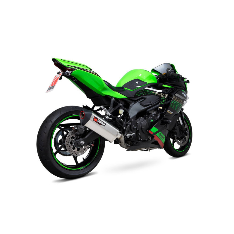 Ligne complète Serket "Parallel" Scorpion Kawasaki Ninja ZX 25R 2020 2022