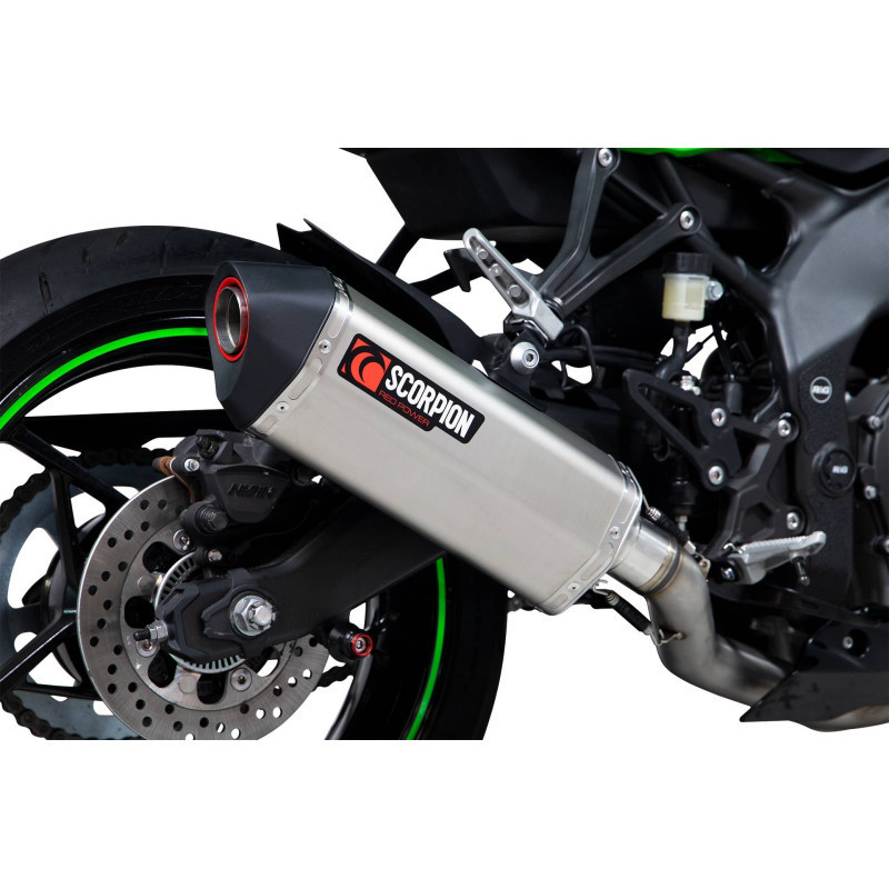 Ligne complète Serket "Parallel" Scorpion Kawasaki Ninja ZX 25R 2020 2022