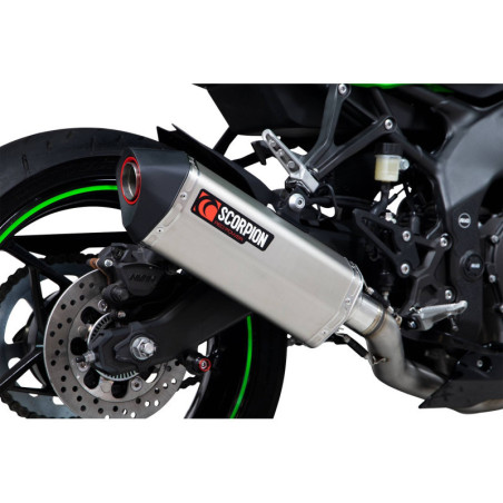 Ligne complète Serket "Parallel" Scorpion Kawasaki Ninja ZX 25R 2020 2022