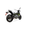 Ligne complète Serket "Parallel" Scorpion Kawasaki Z650 2017 2022
