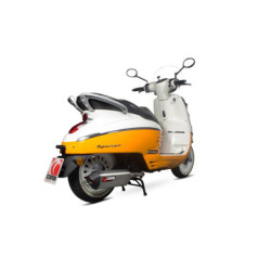 Ligne complète Serket "Parallel" Scorpion Peugeot Django 125 / Django 150 2015 2017