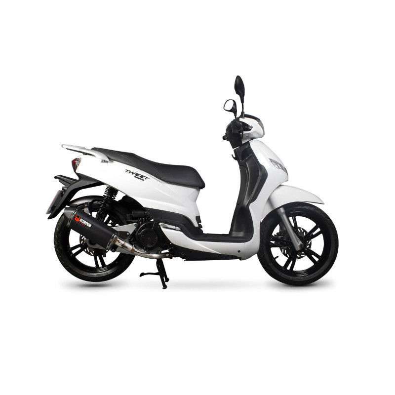 Ligne complète Serket "Parallel" Scorpion Peugeot Tweet 125 2010 2017