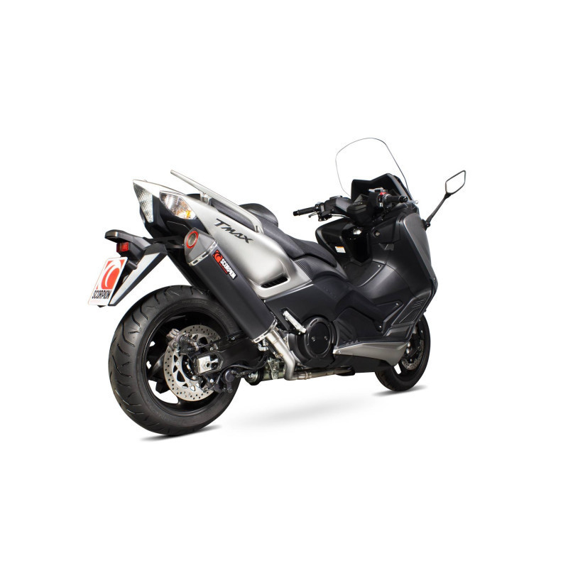 Ligne complète Serket "Parallel" Scorpion Yamaha T Max 530 2012 2016