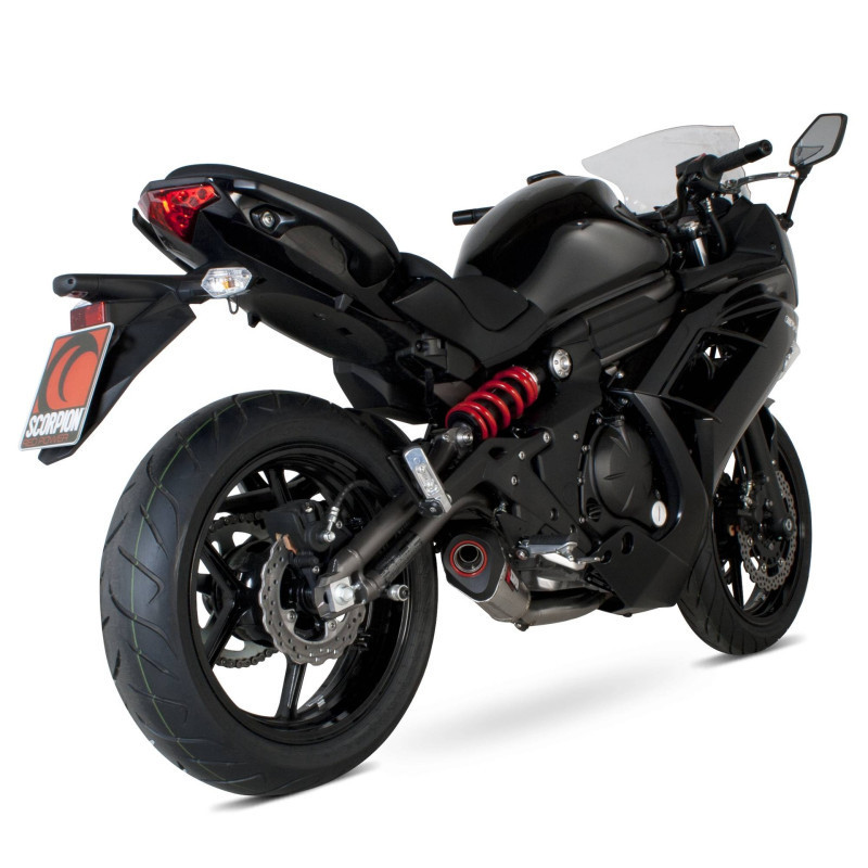 Ligne complète Serket Taper Scorpion Kawasaki ER6 F/N 2012 2016