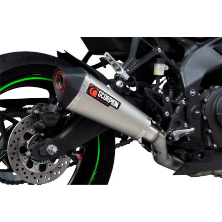 Ligne complète Serket Taper Scorpion Kawasaki Ninja ZX 25R 2020 2022