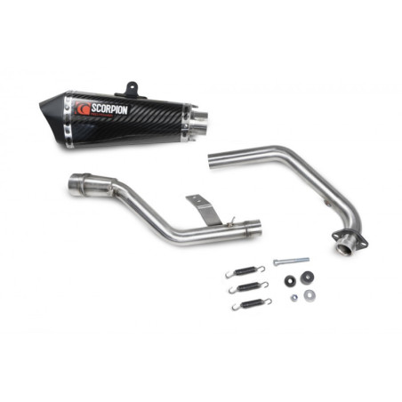 Ligne complète Serket Taper Scorpion Keeway RKF 125 Euro 4 model 2019 2021