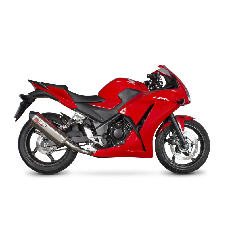 Silencieux Serket "Parallel" Scorpion Honda CBR300 R 2014 2019