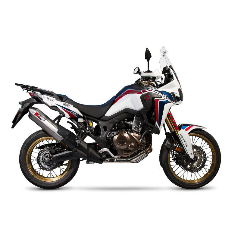 Silencieux Serket "Parallel" Scorpion Honda CRF1000 L 2015 2019