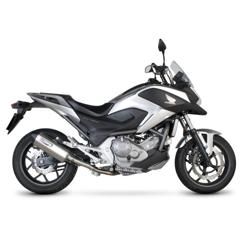 Silencieux Serket "Parallel" Scorpion Honda NC700 S / NC700 X 2012 2013