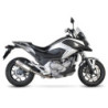Silencieux Serket "Parallel" Scorpion Honda NC700 S / NC700 X 2012 2013
