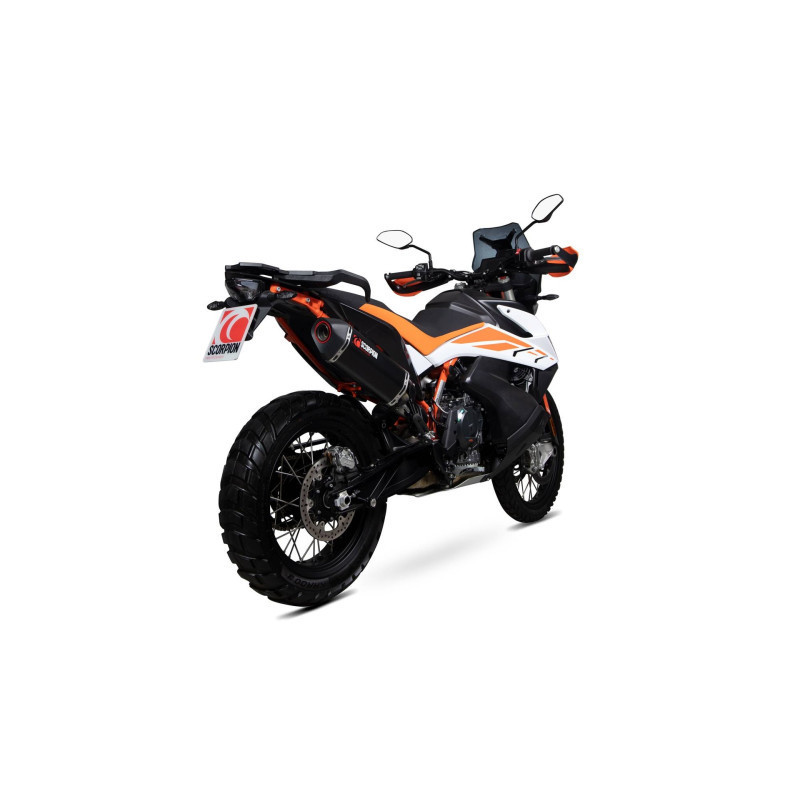 Silencieux Serket "Parallel" Scorpion KTM Adventure 790 / Adventure 790 R 2019 2020