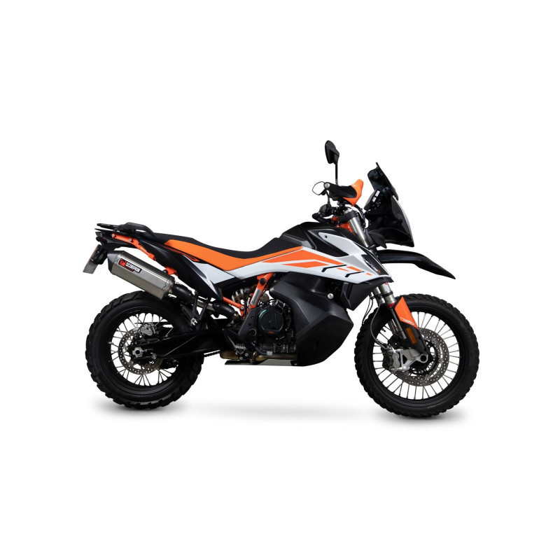 Silencieux Serket "Parallel" Scorpion KTM Adventure 790 / Adventure 790 R 2019 2020