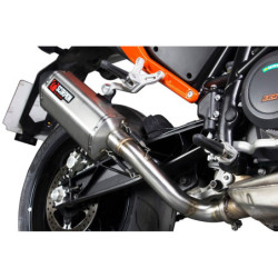 Silencieux Serket "Parallel" Scorpion KTM Duke 690 2012 2016