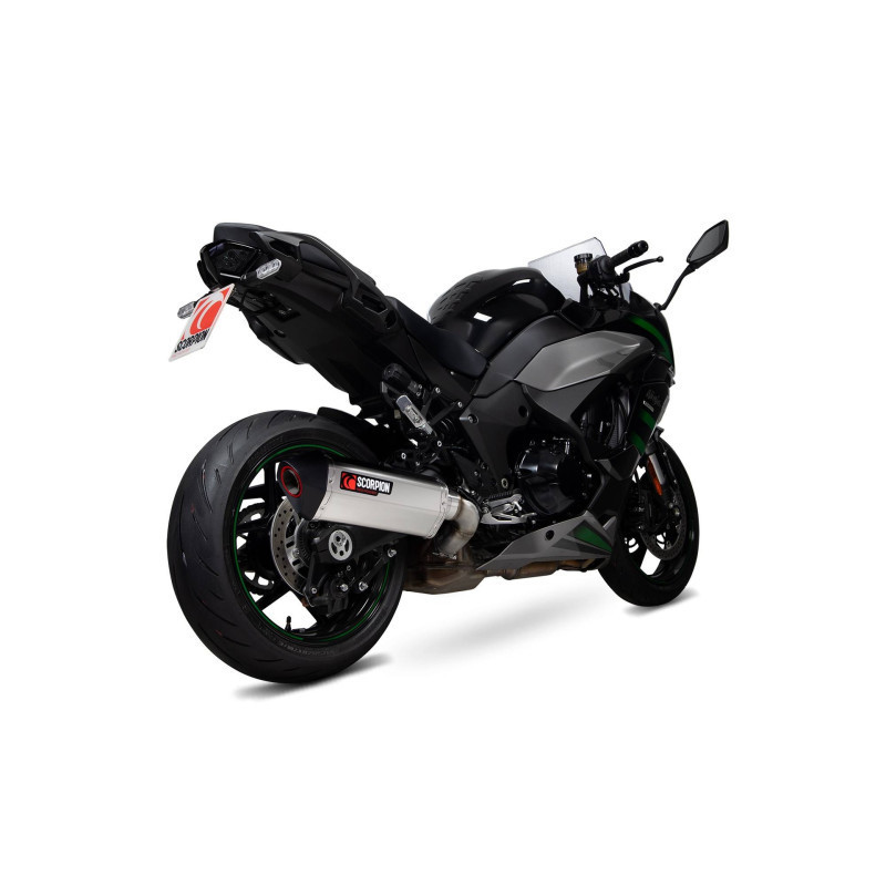Silencieux Serket "Parallel" Scorpion Kawasaki Ninja 1000 SX 2020 2022
