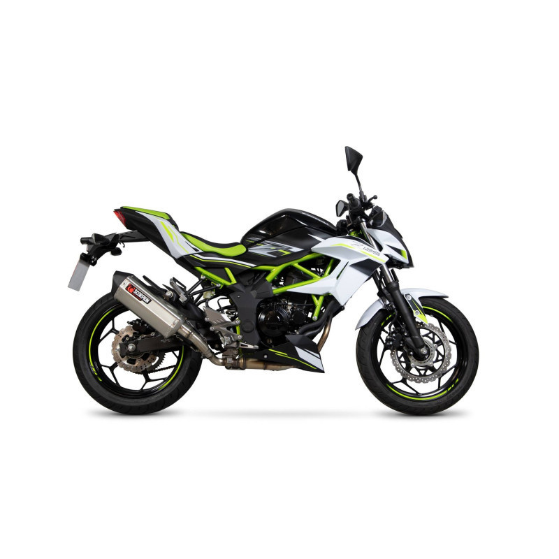 Silencieux Serket "Parallel" Scorpion Kawasaki Z125 2018 2021