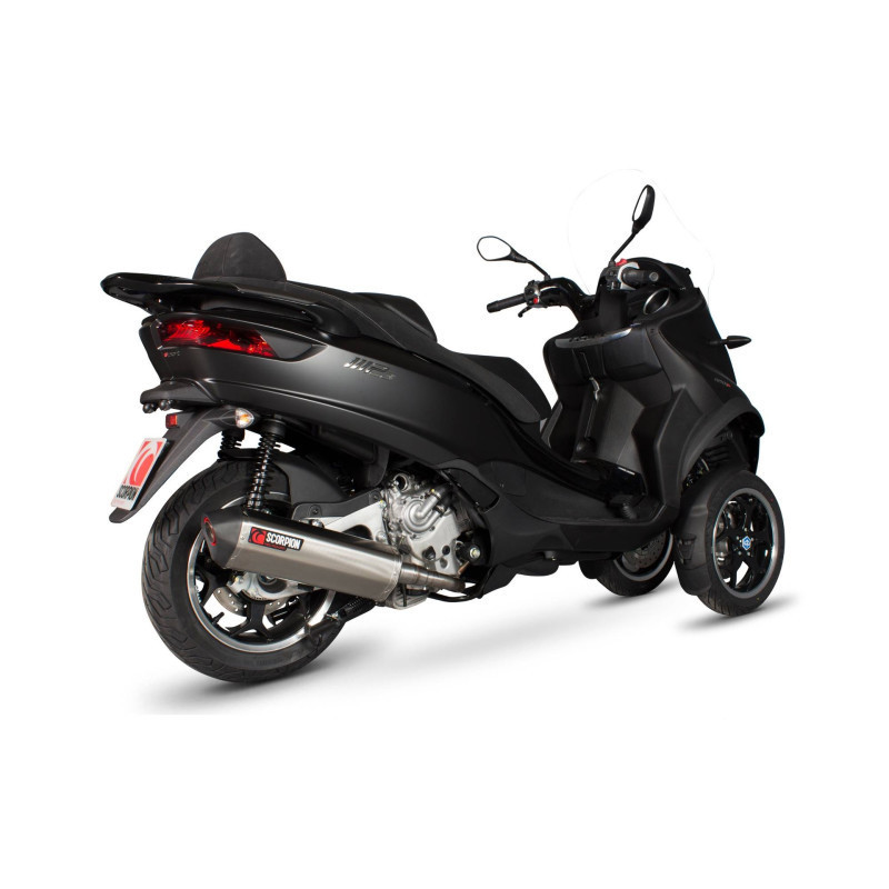 Silencieux Serket "Parallel" Scorpion Piaggio MP3 400 / MP3 400 LT