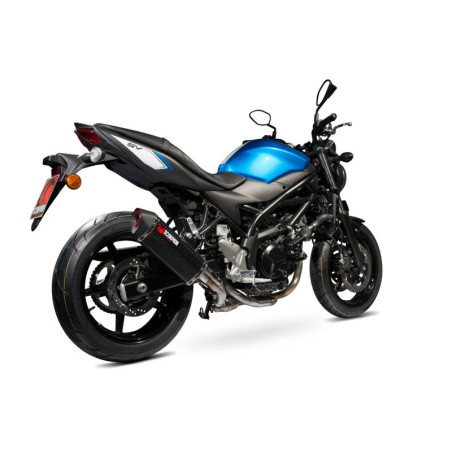 Silencieux Serket "Parallel" Scorpion Suzuki SV650 (2016 Current) / SV650 X 2016 2021