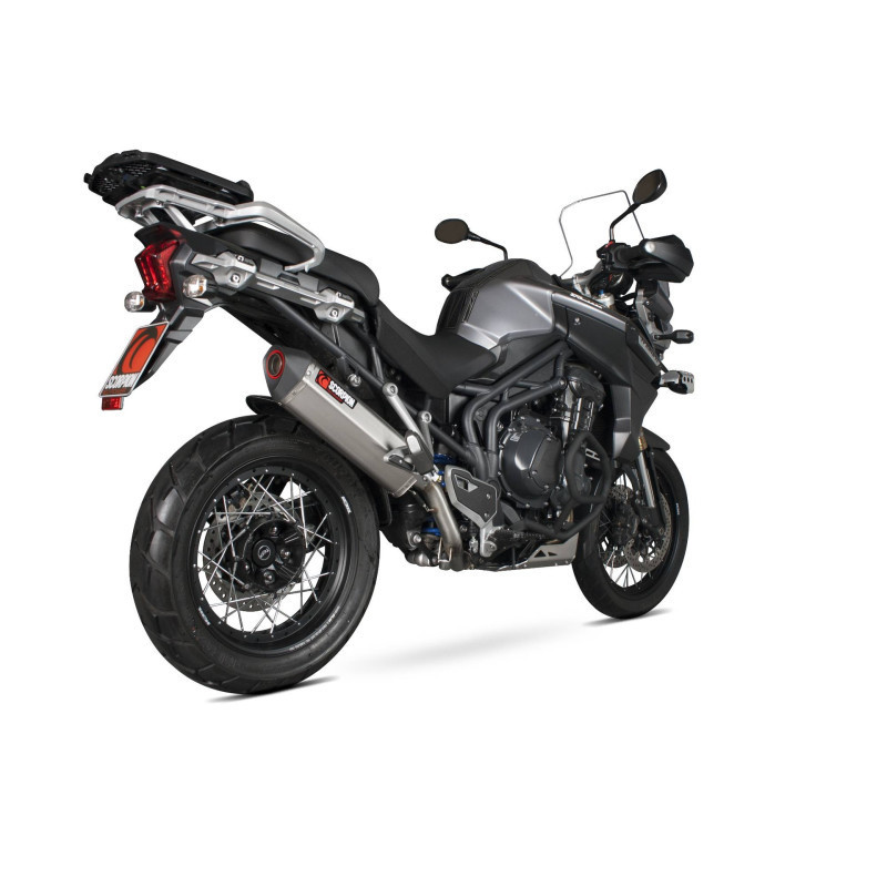 Silencieux Serket "Parallel" Scorpion Triumph Tiger 1200 Explorer 2012 2015